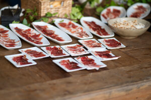 Calorías 100 gramos de jamón ibérico